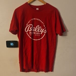 Tultex Red Bally's 45th Anniversary Tee